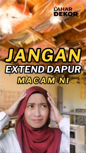 449 reactions · 340 shares | Jangan Buat Silap EXTEND Dapur Begini! Dalam keterujaan untuk meluaskan lagi ruang dapur, ramai sebenarnya yang buat silap begini tanpa memikirkan kesannya pada bilik dan tandas sedia ada. Pereka Hiasan Dalaman Hidayah Mahadzir kongsikan sebabnya. #impiana #impianakongsi #dekorasiimpiana #tipkediaman #extendapur Kredit : Hidayah Mahadzirr Hidayah | Interior & HomeDecor | Impiana | Facebook