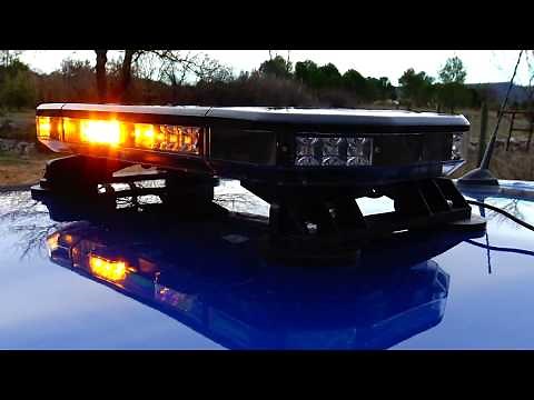 Mini rampe gyrophare Spartan Basic Mega-Flash