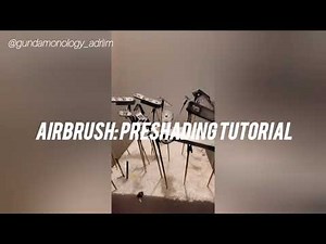 Gunpla Airbrushing: Pre Shading Tutorial