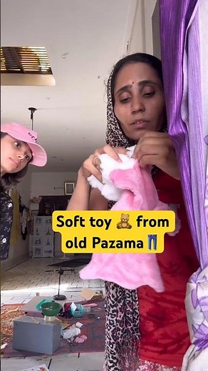 DIY soft toy🧸 / How to make a soft toy in the home? / Ghamu Saran #shorts #handmade