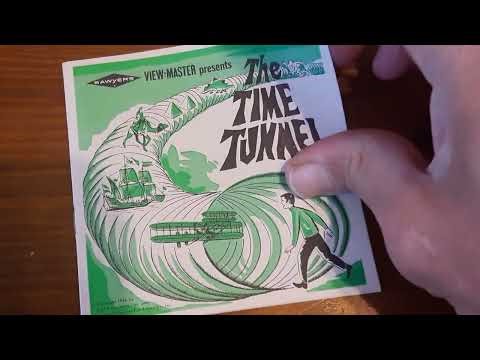 THE TIME TUNNEL #Titanic View-Master Stars Movie Irwin Allen Zeitreise Retro Toys Vintage Viewmaster