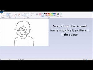 How I animate in MS Paint (re-upload)