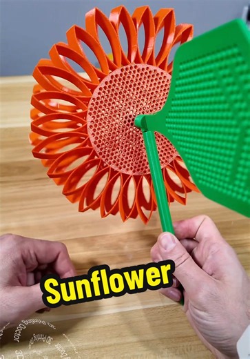 3D Printing a Unique Sunflower Windmill 🌻