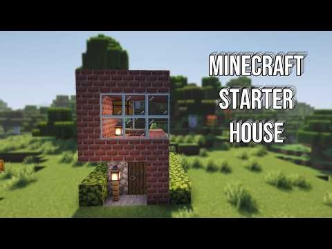 Minecraft Starter House Tutorial (Easy Survival Base)