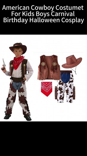 American Cowboy costume for kids boys costume for Halloween United Nation Day dress cosplay#costumeforkids #kids #childhood #halloweenmakeup #halloween2024 #halloween2024 #style #fyp #kidstiktok #foru #fashion #fashiontiktok #style #fyp #foru #2024 #career #shop