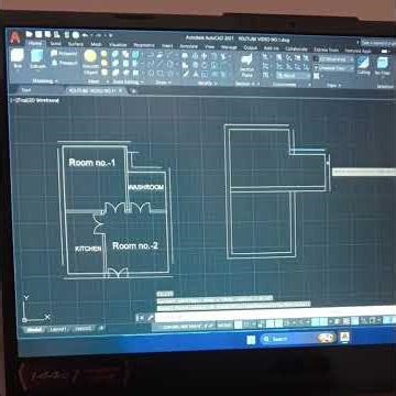 How to use fillet in Autocad Drawing, fillet Command ko kaise use kare apni drawing mai #Fillet#2d