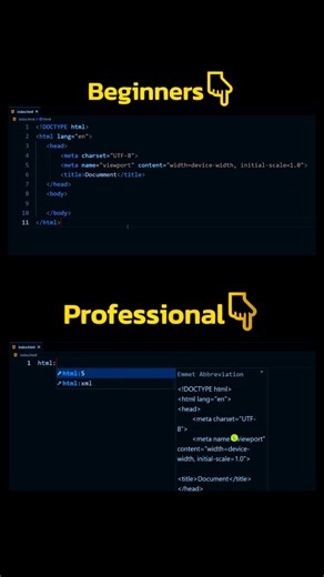 HTML5 Tips for Beginners (Quick) | #shorts #coding