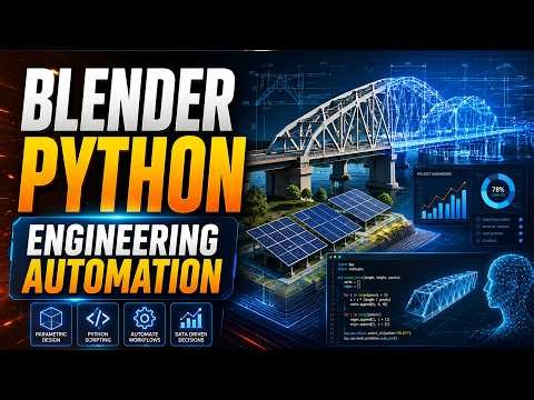 From Excel to 3D Models: Blender Python Automation for Engineers