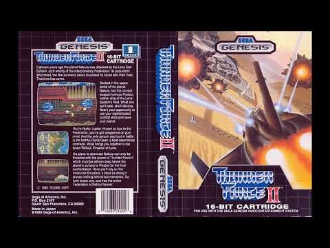 Thunder Force II | SEGA Genesis Full Soundtrack OST (Real Hardware)