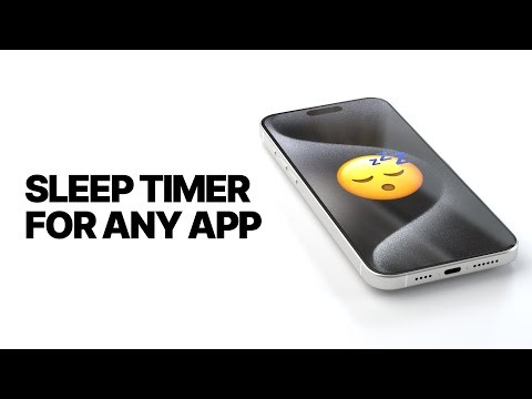 iOS Universal Sleep Timer - How to use it