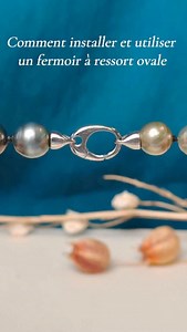 Comment installer et utiliser un fermoir à ressort ovale👉 Parfait pour tes créations DIY, même débutant·e. Références dispo sur notre eshop (lien en bio) : -Fermoir à ressort ovale 11×25 mm – argent 925 rhodié (70117016) #diy #tuto #perletahiti #collier #bracelet | France Perles