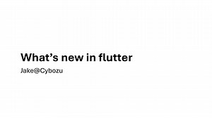 Google I/O - 2024 What’s new in flutter