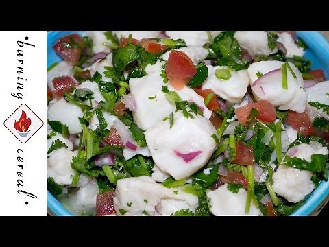 Pacific Cod Ceviche - Recipe