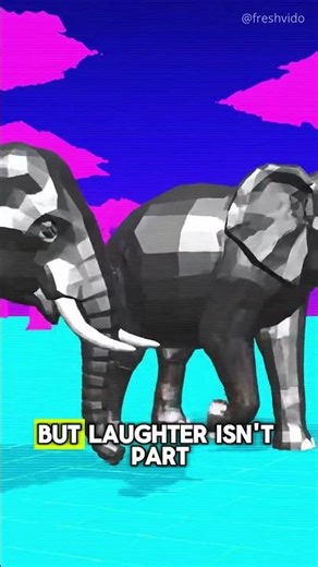 Why Elephants Can Cry but Never Laugh 🐘💧