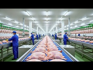 Inside the Chicken Factory: From Raw Meat to Burger King’s Famous Nuggets (Full Process)