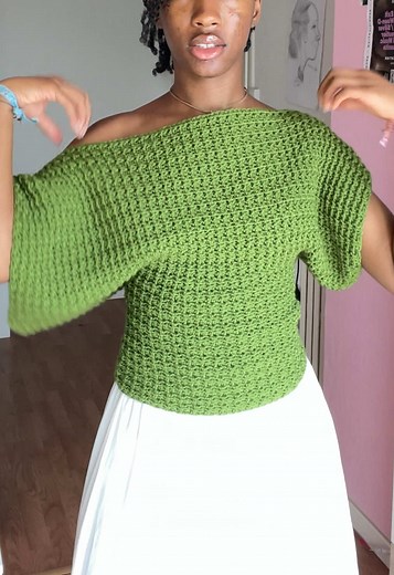 Stunning Crochet Butterfly Top Tutorial