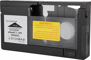 Content VHS-C Cassette Adapter for Camcorders - Motorized VHS Cassette Converter -... | bol