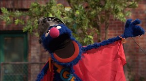 Have no fear, Super Grover is here! Wishing you all a GRRREAT week! 😎 💙 | Grover