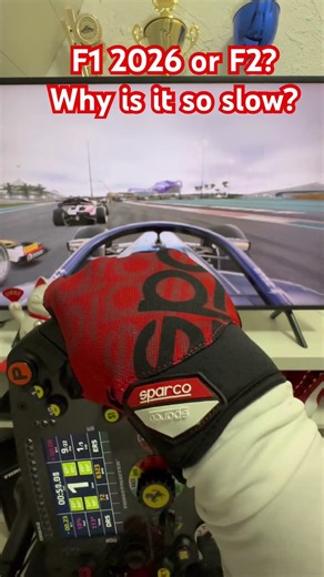 F1 2026 or F2? 🏎️💨 | Why is it so slow? 🛡️ #F125 #Shorts #F1 #F2 #racing
