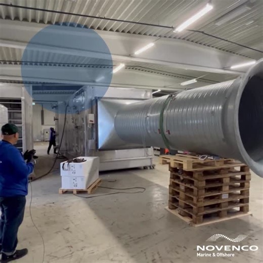 Shock testing of air handling units | Novenco Marine & Offshore