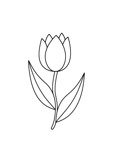 Flower Coloring Pages for Kids | 20 Pages | Easy Floral Sheets (PDF Download) - Etsy
