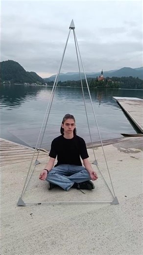 Energy pyramid for Meditation, healing, grounding. Several options - Copper, Aluminum, Giza, Nubian