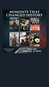 Experience the power of these unforgettable war films. Buy on Digital & Disc. | Universal Pictures at Home | Facebook