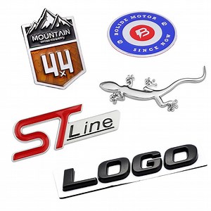 [Hot Item] Chrome Letter Sticker Car Logo Accessories Nameplates Car Emblems Badges