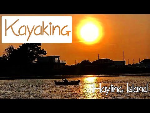 KAYAKING | Hayling Island | Lidl Crivit 2 Person Kayak Review | Beautiful Sunset