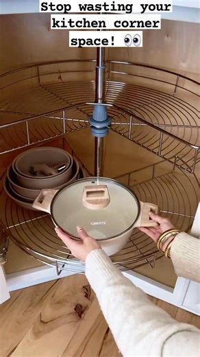 🏡 Wasting your kitchen corners? 😱 See this GENIUS corner cabinet hack that changes everything! 🍽✨ Transform every inch of your kitchen into smart storage with this corner cabinet organizer idea! 💡 Perfect for small kitchens, modern homes, and modular kitchen designs 🔄 #KitchenCornerCabinet #KitchenStorageIdeas #SmartKitchenHacks #ModularKitchenDesign #CornerCabinetOrganizer #HomeImprovement #KitchenMakeover #TrendingReels #KitchenDesignInspiration #FacebookReels | Aluminium Glass Design