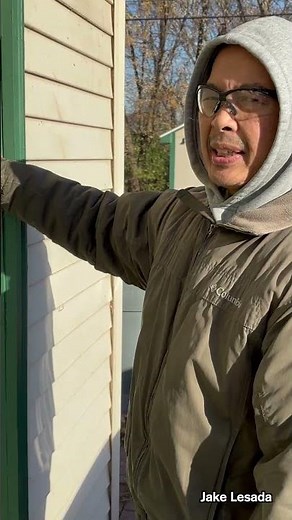 How I insulate garage door from wind and cold using a bicycle inner tube.