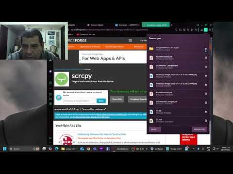 Como instalar o correr scrcpy