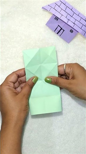 Easy Paper House Origami 🏚️🎨