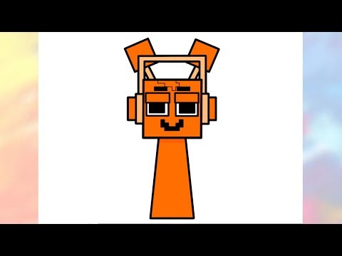 How to Draw Oren Minecraft / Incredibox Sprunki