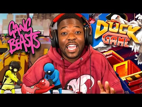 YOU'VE NEVER SEEN RDC CRASH OUT LIKE THIS!!! (Gang Beast & Duck Game)