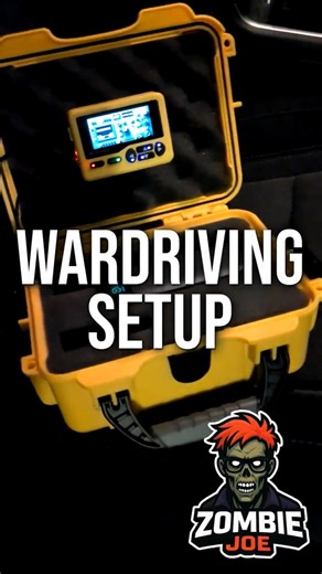 Wardriving Setup - Hak5 Pineapple Pager + BU-353N5 + Anker 737 + Nanuk 904 #hak5 #shorts
