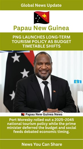 PNG launches long-term tourism policy as budget timetable shifts Port Moresby rolled out a 2025–2045 national tourism policy while the prime minister deferred the budget and social feeds debated economic timing. PNG’s new tourism policy sets a 20-year roadmap to boost sustainable growth and diversify incomes; the government also moved the 2026 budget tabling to Nov 25 to allow fuller parliamentary review. The twin moves aim to reassure investors and Pacific partners but could spark political row