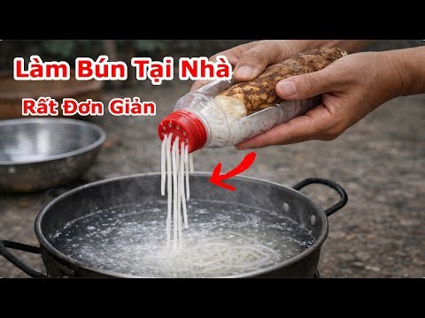 How to Make Rice Noodles at Home Easily Without Chemicals or Borax / How to Make Rice Noodle Soup...