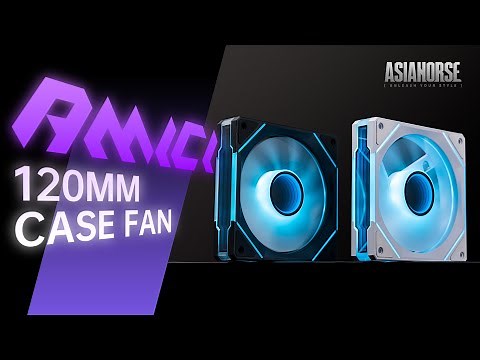 Asiahorse AMICI-5GT Fans | Perfect RGB & Infinite Aesthetics-Upgrade Your PC at an Affordable Price!