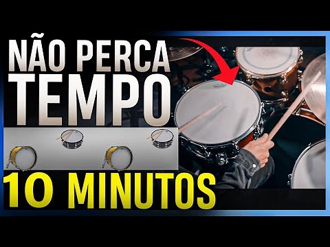 LEARN TO PLAY DRUMS IN 10 MINUTES | Drum lesson from scratch