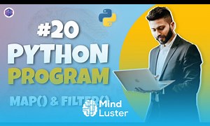 Mind Luster - Learn 20 Python  Program for Interview Preparation Map Filter in Python with execution