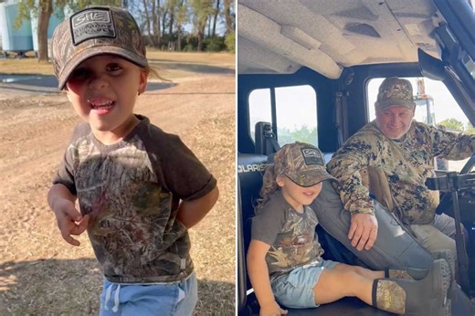 Little Girl Has an Adorable Response to Hunting With Her Papa