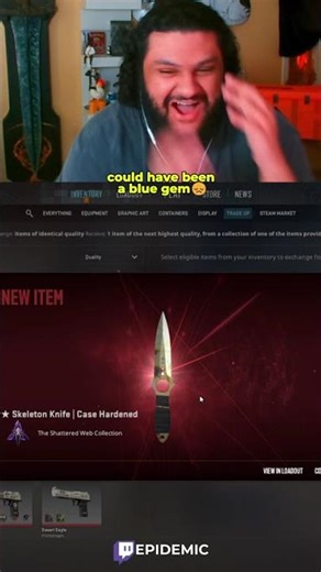 could have been a blue gem😞