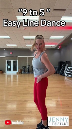 "9 TO 5" Easy Line Dance!