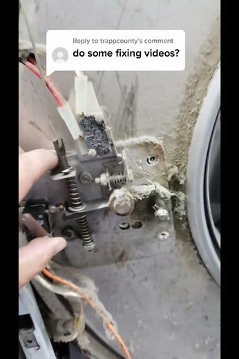 Fixing a door lock mechanism at my laundromat Part 2