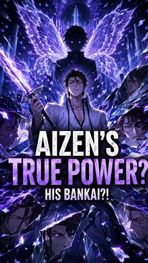 Aizen's Unknown Origin & His Mysterious Bankai 🔥 | Bleach - #anime #bleach