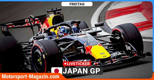 Formel 1 Re-Live: Alle Stimmen und News zu den F1-Trainings aus Japan