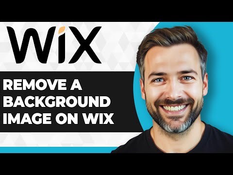 How to Remove a Background Image on Wix (Step By Step)