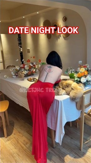 When Elegance Turns Heads ✨ | Backless Dress #elegantfashion #dating