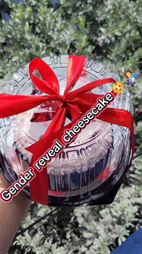 Gender Reveal Strawberry Cheesecake - Georgetown